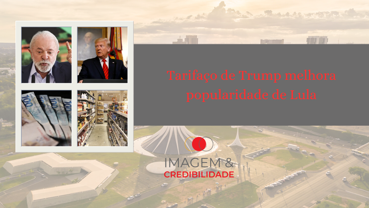 Tarifaço de Trump melhora popularidade de Lula